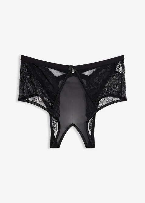 Slip ouvert a vita alta, bonprix