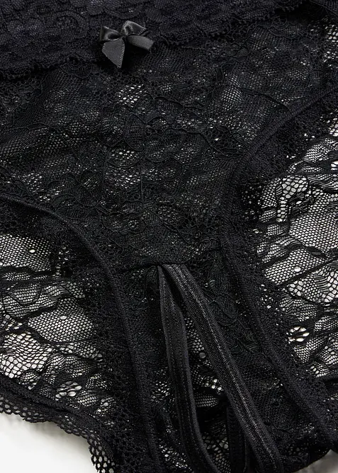 Slip ouvert a vita alta, bonprix