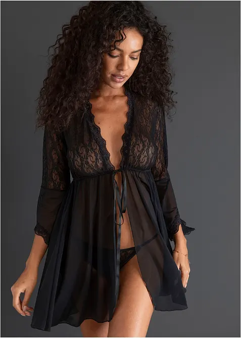 Kimono e perizoma (set 2 pezzi), bonprix