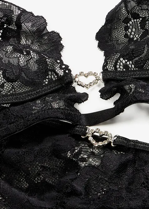 Bralette e perizoma ouvert (set 2 pezzi), bonprix