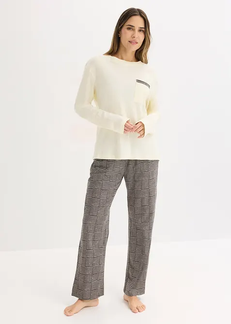 Pigiama in cotone morbido, bonprix