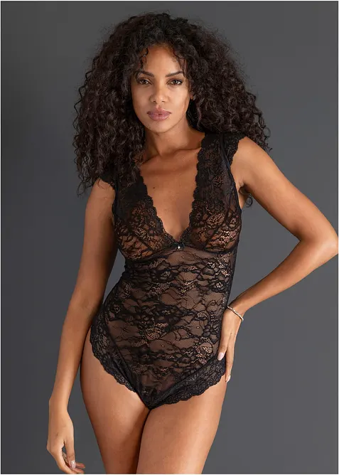 Body con perizoma ouvert, bonprix