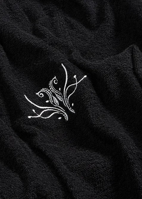 Accappatoio in spugna di puro cotone, bonprix