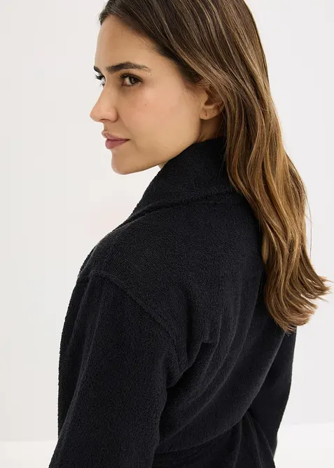 Accappatoio in spugna di puro cotone, bonprix