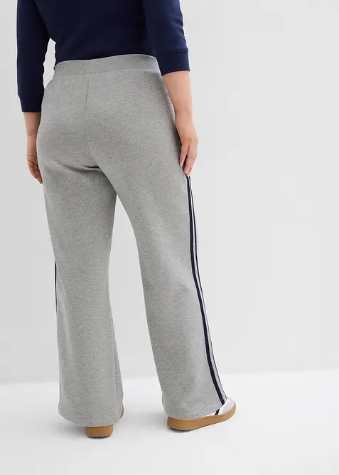 Pantaloni di felpa in misto cotone morbido, bonprix