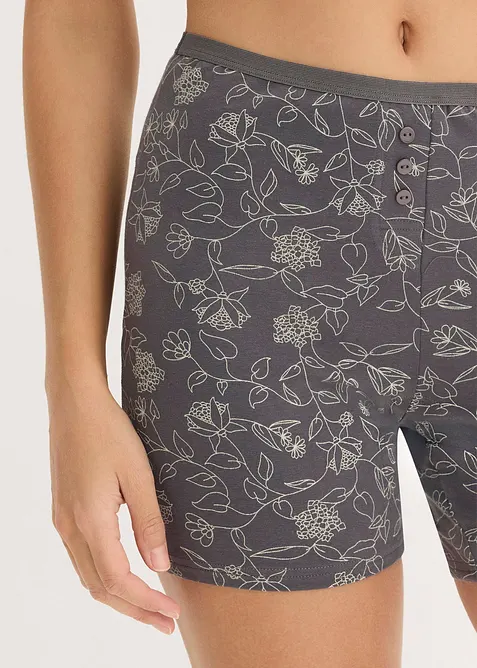 Boxer aderenti lunghi (pacco da 4), bonprix