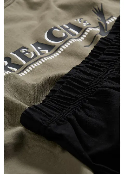 Pigiama estivo con cotone morbido, bonprix