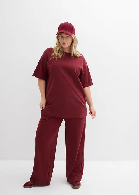 Maglia lunga in interlock, bonprix