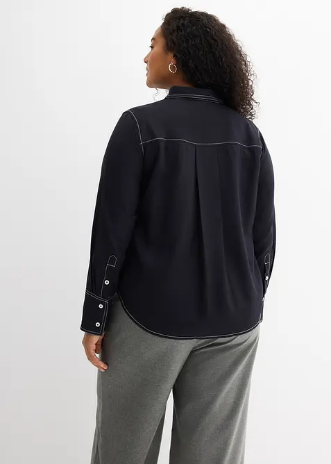 Blusa in viscosa fluente, bonprix