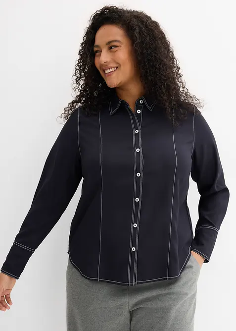 Blusa in viscosa fluente, bonprix