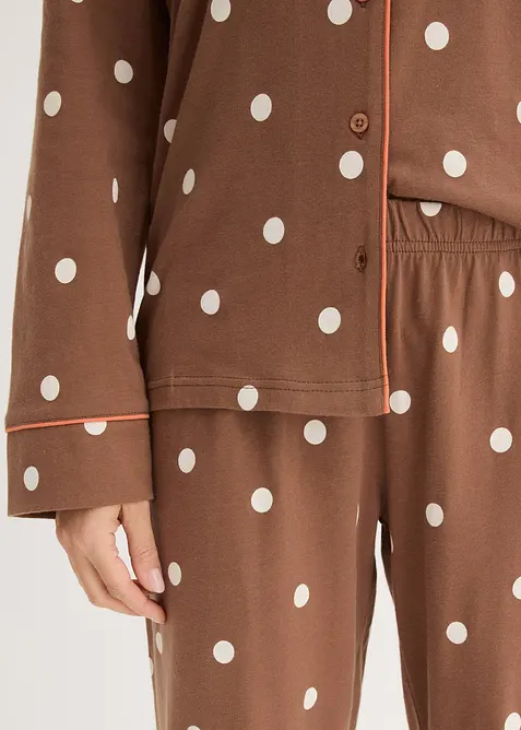 Pigiama in cotone morbido, bonprix