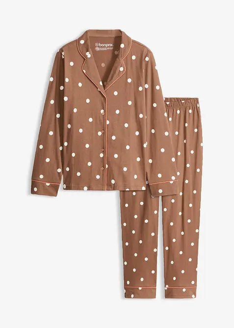Pigiama in cotone morbido, bonprix