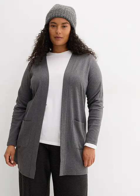 Cardigan in jersey, bonprix