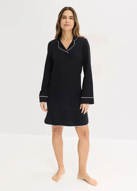 Camicia da notte in morbido cotone, bonprix