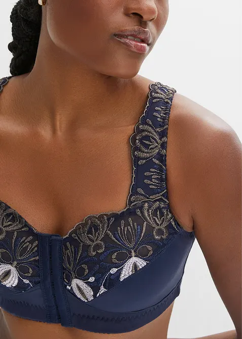 Reggiseno contenitivo senza ferretto e con apertura anteriore, bonprix