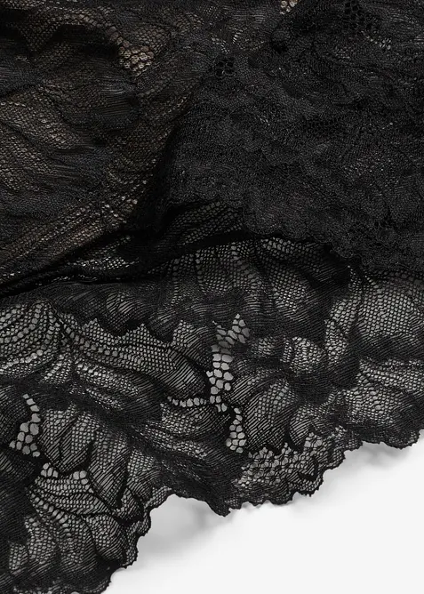 Culotte a vita alta in pizzo delicato, bonprix