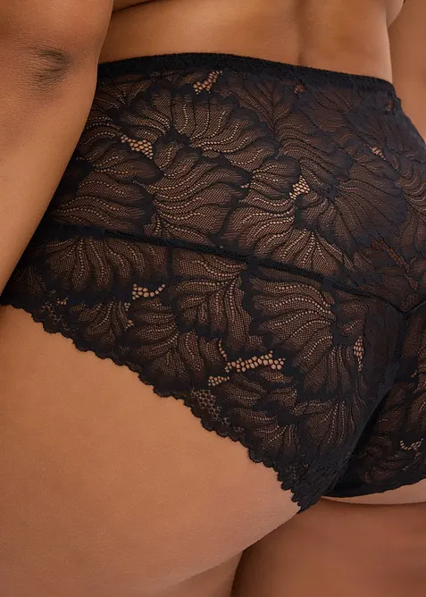 Culotte a vita alta in pizzo delicato, bonprix
