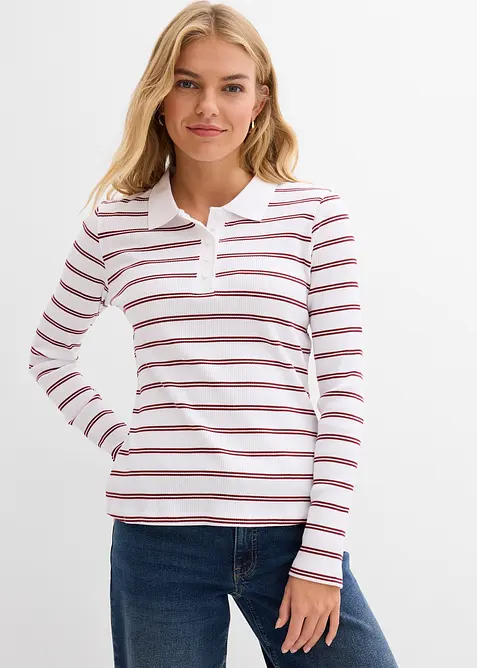 Polo a coste, bonprix