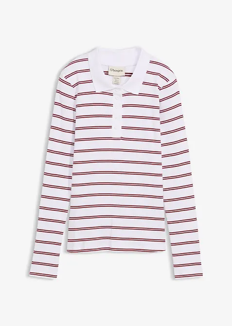 Polo a coste, bonprix