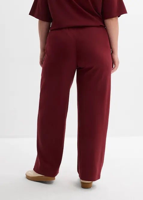 Pantaloni in jersey interlock, bonprix