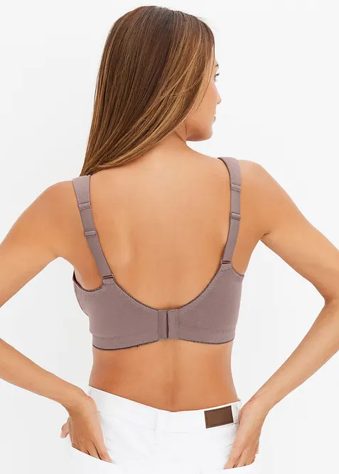 Reggiseno da allattamento senza ferretto con cotone biologico (pacco da 2), bonprix