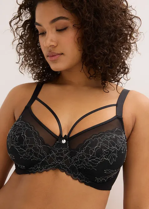 Reggiseno minimizer con pizzo delicato, bonprix