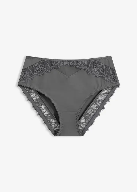 Slip alto con pizzo delicato, bonprix