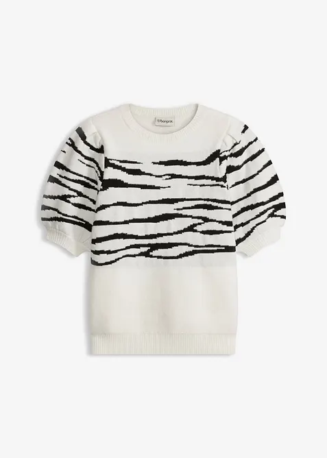 Maglione con maniche a sbuffo, bonprix