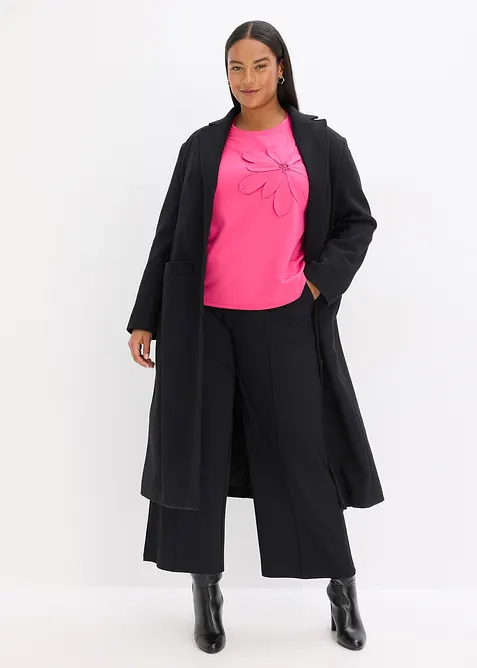 Felpa con applicazione, bonprix