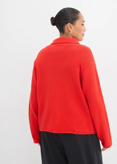 Cardigan in misto viscosa, bonprix