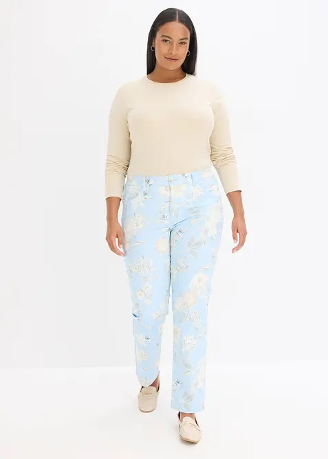 Pantaloni elasticizzati fantasia, bonprix