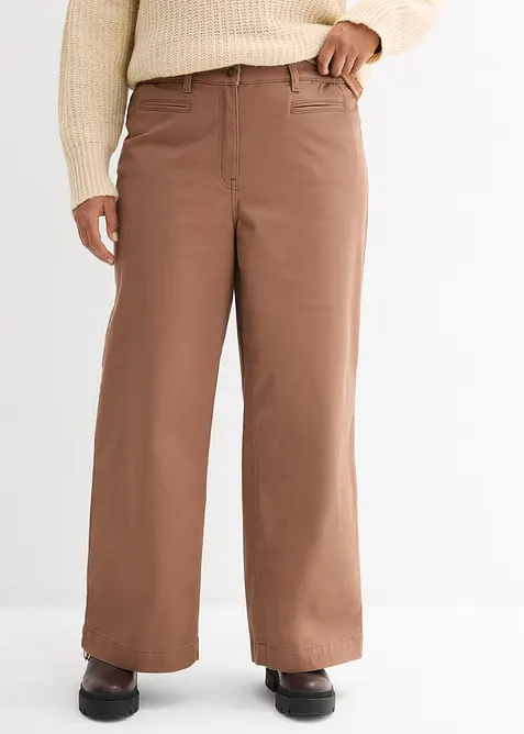 Pantaloni in twill, bonprix