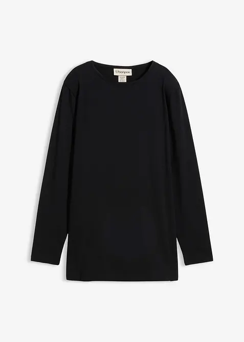 Maglia lunga in puro cotone biologico, bonprix