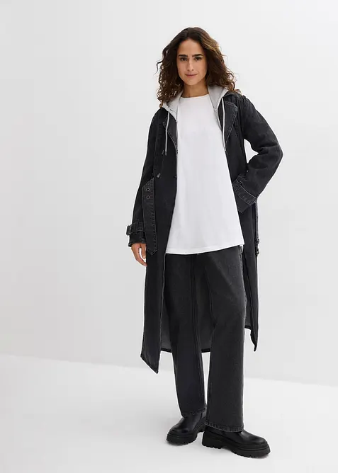 Maglia lunga in puro cotone (pacco da 2), bonprix