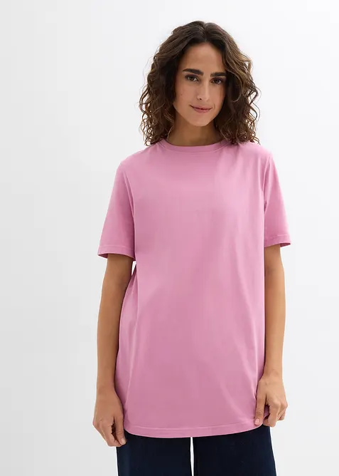 Maglia lunga in puro cotone biologico (pacco da 2), bonprix