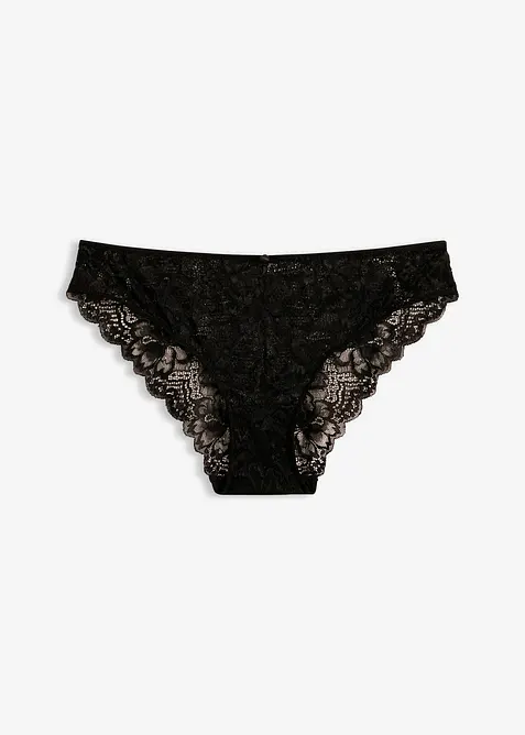 Slip con pizzo floreale, bonprix