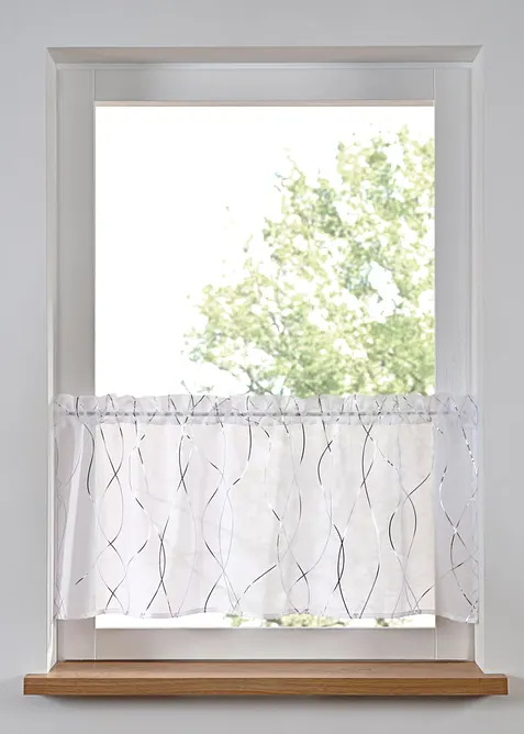 Tenda a vetro con stampa lucida, bonprix