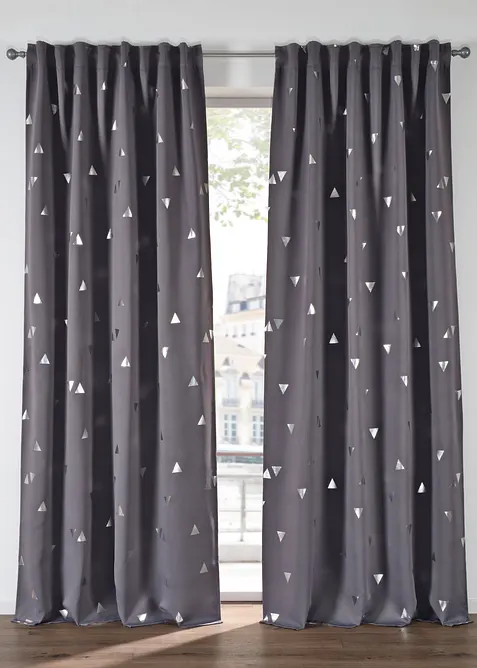 Tenda semioscurante lucida, disponibile anche extra lunga (pacco da 1), bonprix