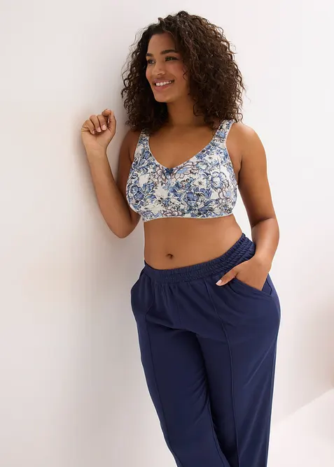 Reggiseno senza ferretto con cotone biologico (pacco da 3), bonprix