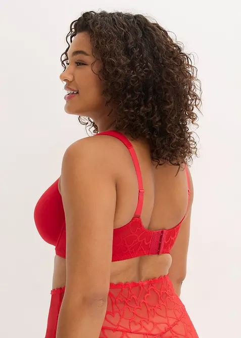 Reggiseno con coppe preformate, ferretto e pizzo (pacco da 2), bonprix