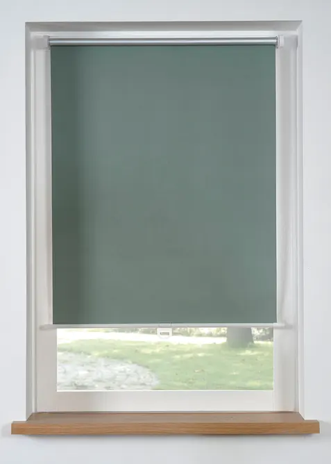 Tenda a rullo oscurante in tinta unita senza catenella, bonprix