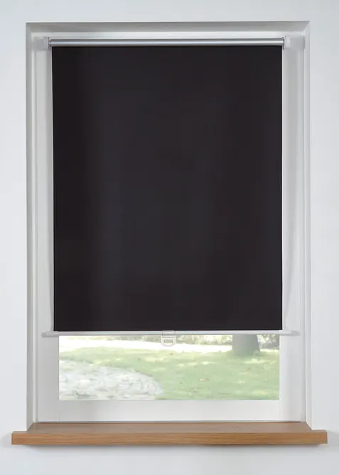 Tenda a rullo oscurante in tinta unita senza catenella, bonprix