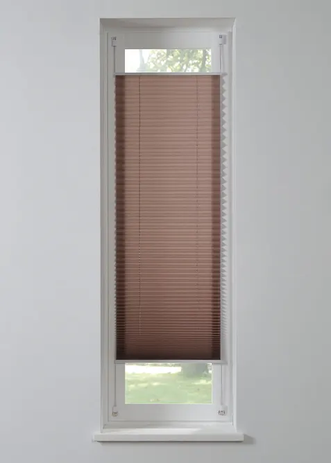 Tenda plissettata stretta in tinta unita, bonprix