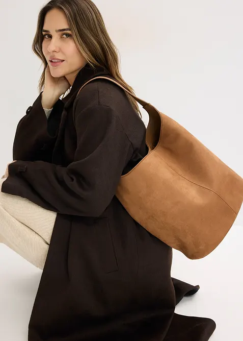 Borsa a sacco con dettaglio a fibbia, bonprix