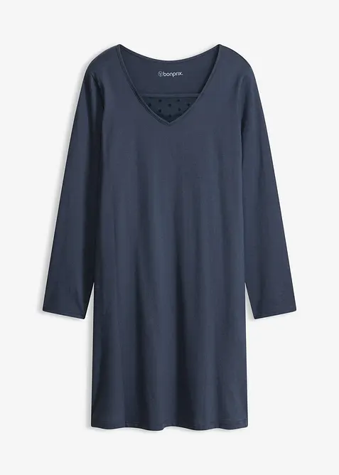 Camicia da notte in morbido cotone, bonprix