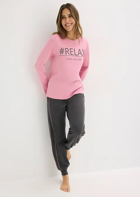 Pigiama in cotone morbido, bonprix