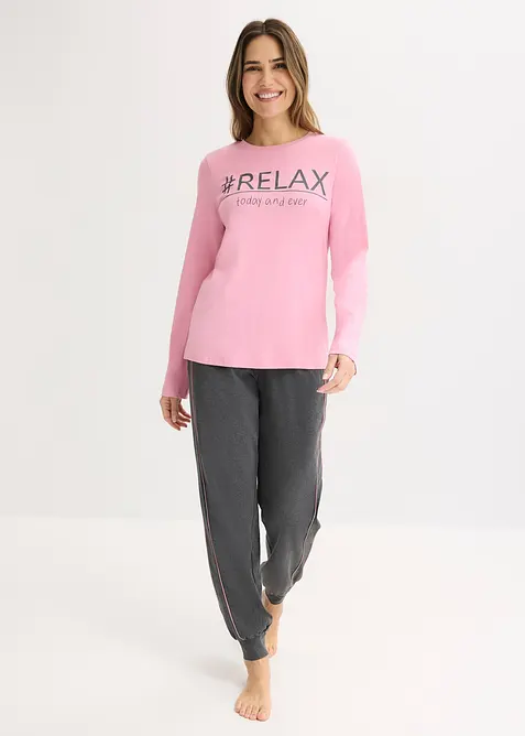 Pigiama in cotone morbido, bonprix