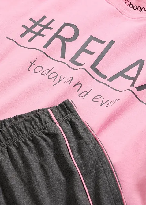 Pigiama in cotone morbido, bonprix