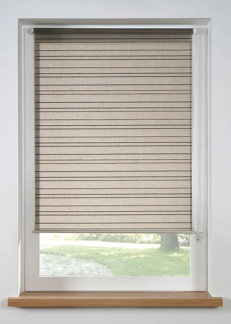 Tenda a rullo filtrante con percentuale di lino, bonprix