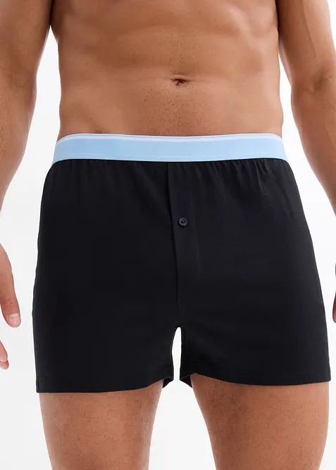 Boxer larghi in cotone biologico (pacco da 3), bonprix